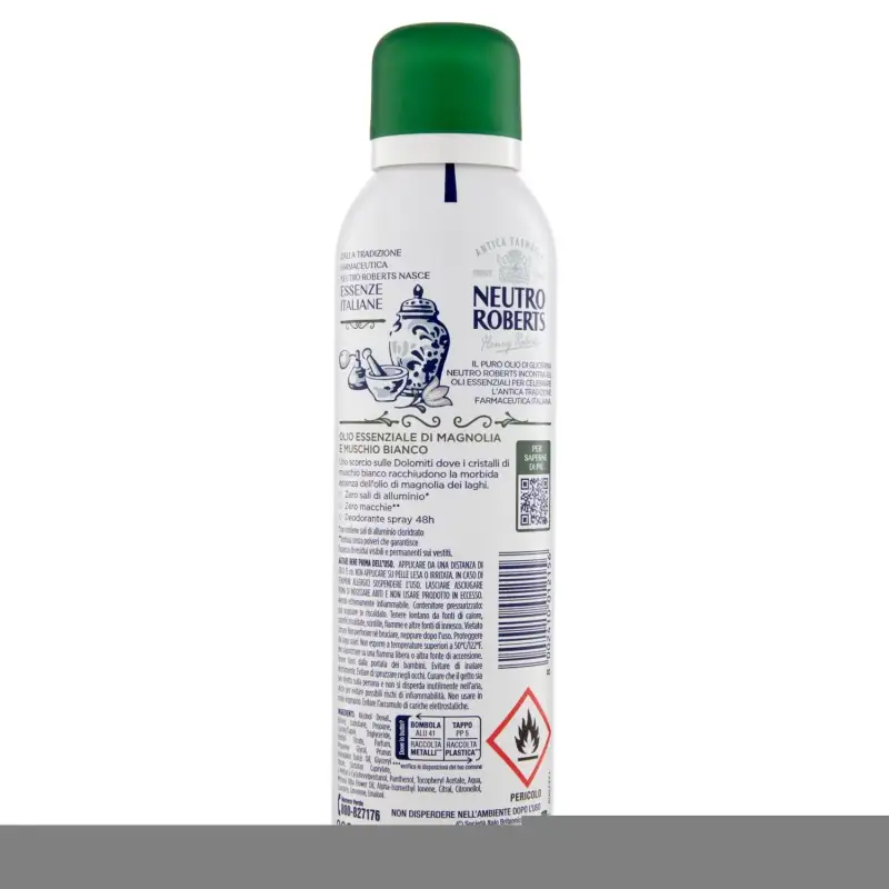 Neutro Roberts Deo Essenze Italiane Dolomiti Ulei de Magnolie si Mosc Alb 200 ml Bax 12 buc.